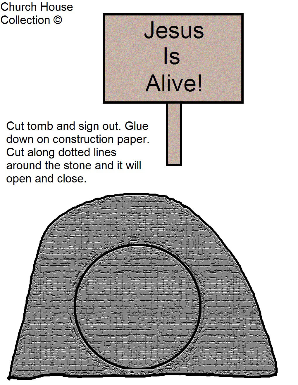 Empty Tomb Craft Printable